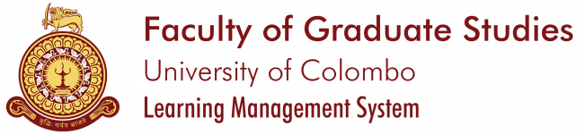 Online Learning Management System, Faculty of Graduate Studies